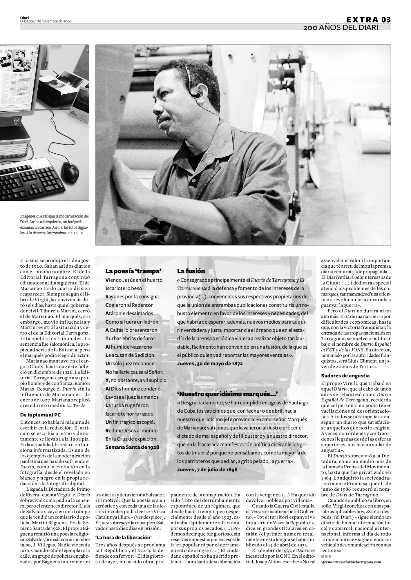 A lomos de tres siglos A lomos de tres siglos - 2d2